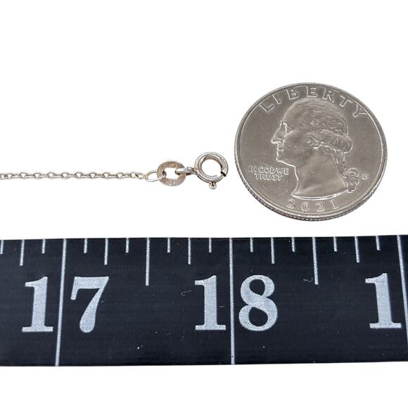 Vintage India AGI Cable Link Chain Necklace 18" - Picture 2 of 3